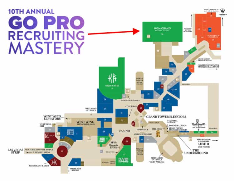 Go Pro Recruiting Mastery 2019 Logistics
